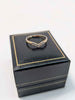 9ct Yellow Gold Wishbone Ladies Ring With Stones - 1.38 Grams - Size O