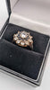 9ct Yellow Gold Ring – Flower-Shaped Cluster Design – 3.83g – Size L – Polished Finish