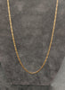 14ct Yellow Gold Valentino Link Chain - 18"