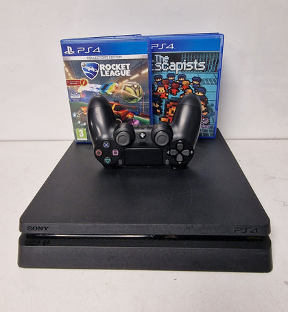 Sony Playstation 4 Slim 500GB Console & 2 Games