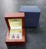 Herbert brown 9ct earrings.weight 1.72g.