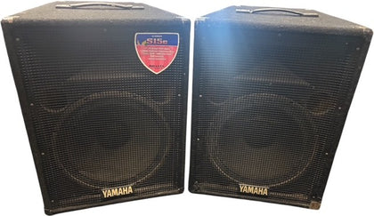 Yamaha S15e Monitor/PA Speaker System Max 500 Watts 8 Ohms (Pair) **Store Collection Only**
