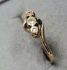 9ct Gold Diamond ring Size Q