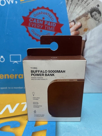 Typo - Buffalo 5000Mah Powerbank - Tan.