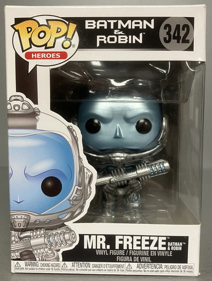 ** Collection Only ** POP! Heroes Batman & Robin Mr Freeze #342