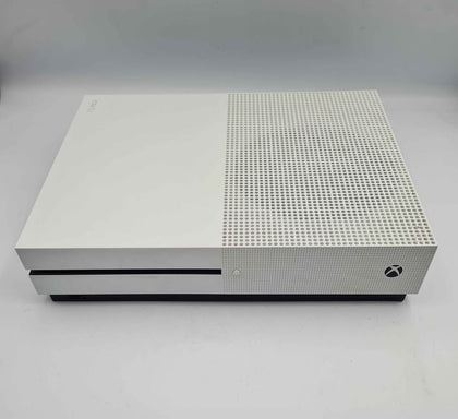 Xbox One S, 500GB - White - Includes All Cables + 1x White Controller (Unboxed)