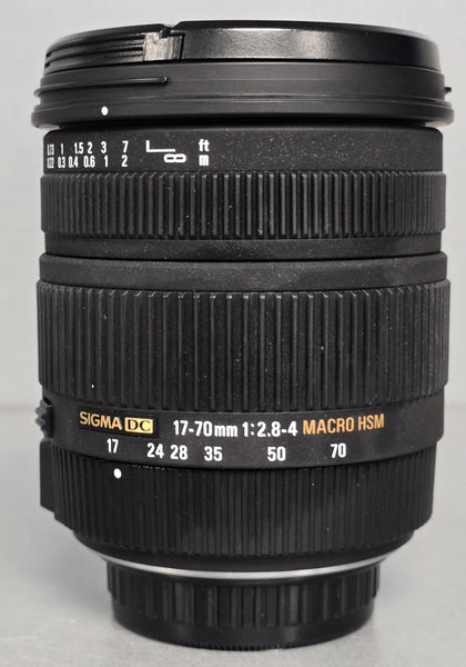 Sigma 17-70mm f/2.8-4 DC Macro OS Lens