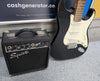 Squire Fender Stratocaster With Squire SP-10 Amp