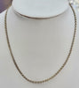 9ct Gold Hoop Chain 18"