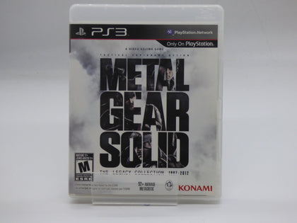 Metal Gear Solid The Legacy Collection - Playstation 3
