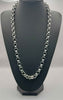***BRAND NEW *** 925 silver belcher style chain 87.7g 28" boxed