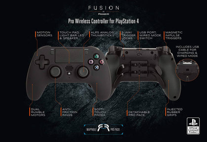 PowerA Fusion Pro PS4 Controller - Black