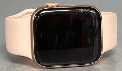 Apple Watch Series 6 (GPS) 44mm Gold Aluminium Case with Pink Sand Sport Band ** Unboxed **