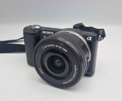 Sony Alpha a5000 - Digital Mirrorless Camera w/ PZ 16-50mm Lens - Includes Battery + Charger *Boxed*