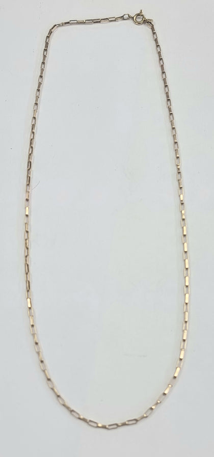 9ct Gold Link Chain 18