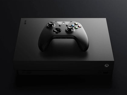 Microsoft Xbox One x 1TB Game Console - Black