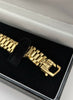 750 18CT HALLMARKED, YELLOW GOLD, Presidential Style Bracelet, 8", 25.9G, Boxed