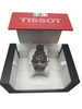 GENTS TISSOT WATCH BOXED STEEL STRAP/BODY PRESTON STORE