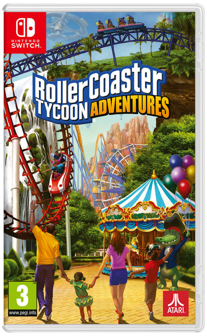 Rollercoaster Tycoon Adventures Nintendo Switch.