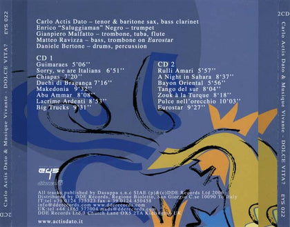 Carlo Actis Dato & Musique Vivante* – Dolce Vita?