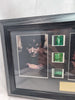 Lord of the rings framed memorabilia original film frame cut outs.