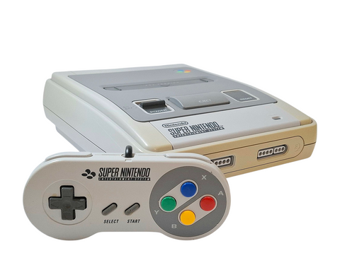 Super Nintendo Entertainment System Console SNES SNSP-001A(UKV)