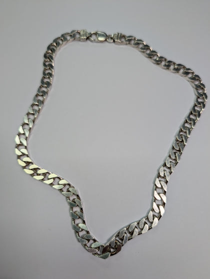 Heavy Silver Curb Chain 925