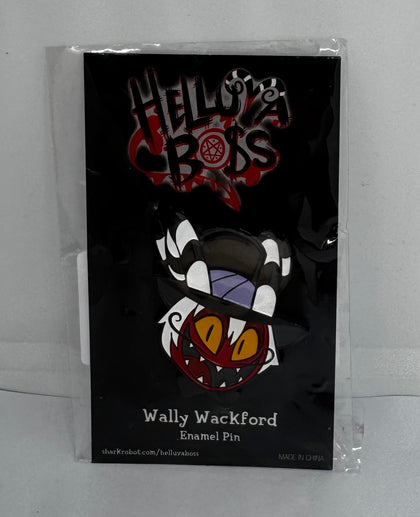 Helluva Boss Enamel Pin, Wally Wackford, Rare - Chesterfield