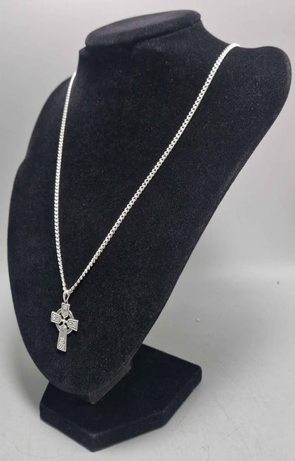925 Silver Chain 13.7G CELT CROSS CHAIN