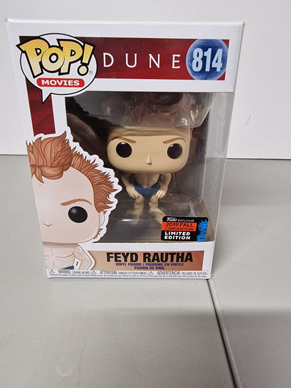 FUNKO POP! MOVIES #814 FEYD RAUTHA DUNE 2019 NYCC EXCLUSIVE.