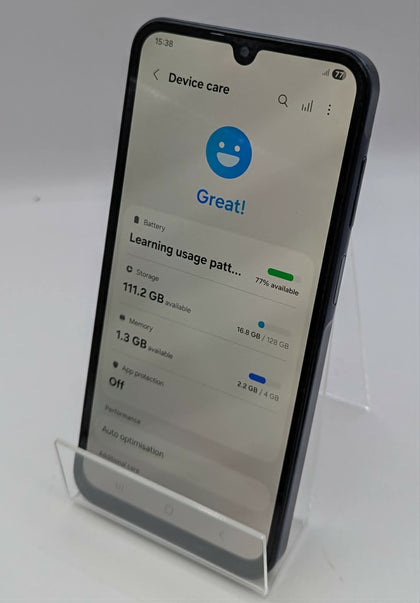 Samsung Galaxy A15 (4GB+128GB) Blue Black, Unlocked, Unboxed