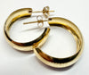 9ct gold earrings 0.8 grams