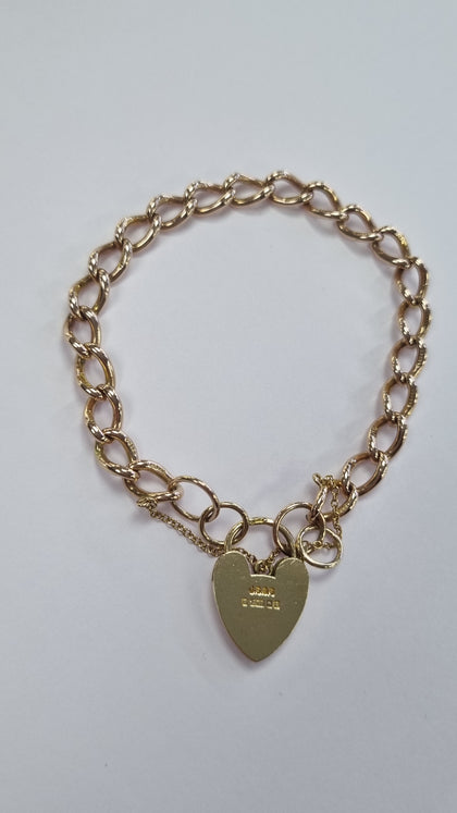 9ct Gold Albert Gate Bracelet