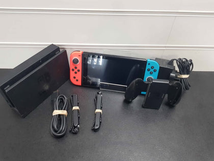Nintendo Switch Console, 32GB + Neon Red/Blue Joy-Con, Discounted