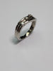 9CT WHITE GOLD DIAMOND RING SIZE N 1/2 PRESTON STORE