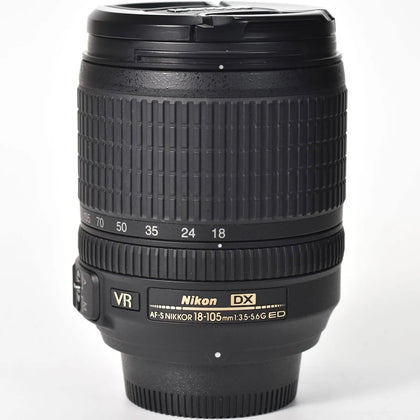 Nikon AF-S DX Nikkor 18-105mm f/3.5-5.6G ED VR Lens