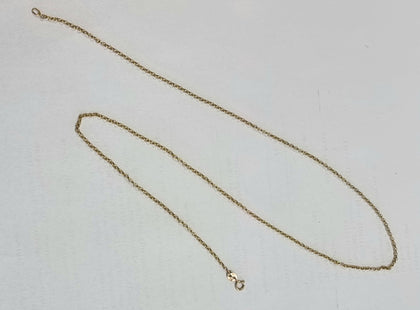 9ct Gold Fine Chain 20