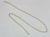 9ct Gold Fine Chain 20"