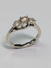 9ct White Gold Diamond Eternity Ring - Size I