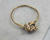 9ct Gold Diamond ring Size Q