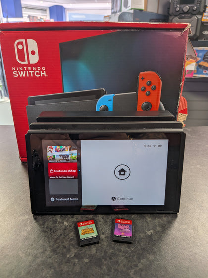 Nintendo Switch Console & Animal Crossing & Bratz Boxed