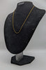 750 18CT YELLOW GOLD, CABLE LINK CHAIN, 18", 3.4G