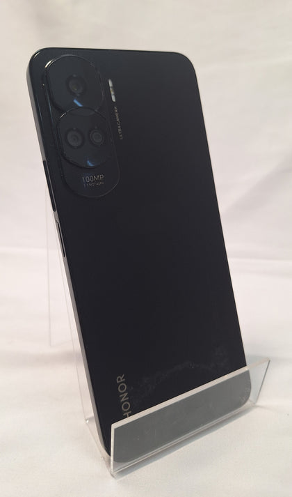 Honor 90 Lite 256GB black smartphone unlocked unboxed (slight scratching to screen and camera lens)