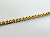 9ct yellow gold box chain 26"