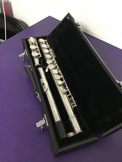 Maxtone French Engineer Silver Flute with Case