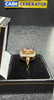 9ct Gold Ladies C/Z Stone Ring (Size N) 4.40g