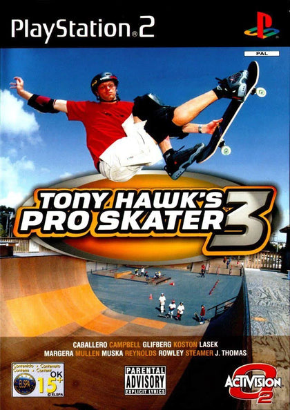 Tony Hawk's Pro Skater 3 (PS2) platinum