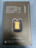 24ct GOLD BAR 1G 916 THE PEARTH MINT DUNE