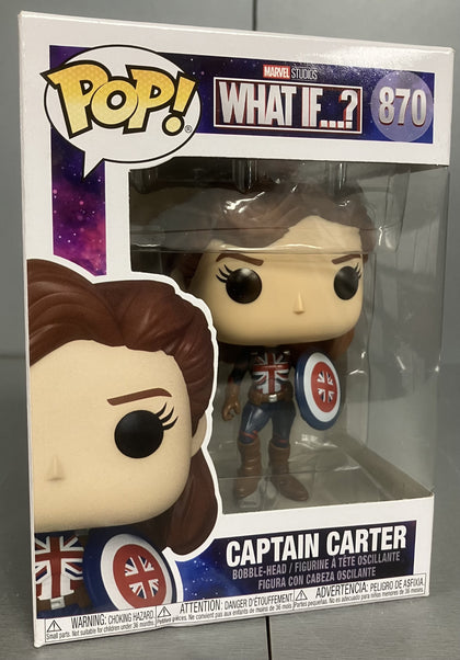 ** Collection Only ** Funko POP! Marvel: What If? - Captain Carter #870