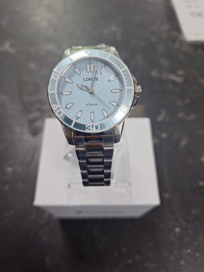 lorus po21-x239 light blue BRAND NEW BOXED